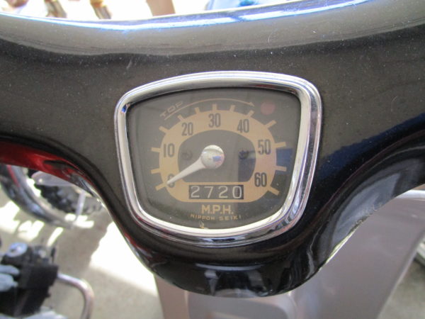 1969 Honda CA102 Speedometer